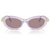 Lunettes de soleil de forme ovale, roses Lunettes de soleil de forme ovale, roses