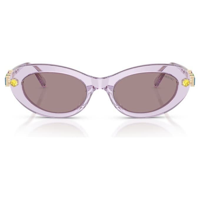 Lunettes de soleil de forme ovale, roses Lunettes de soleil de forme ovale, roses
