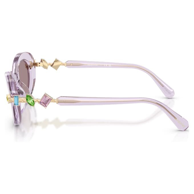 Lunettes de soleil de forme ovale, roses Lunettes de soleil de forme ovale, roses