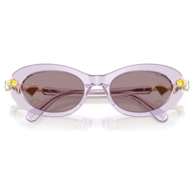 Lunettes de soleil de forme ovale, roses Lunettes de soleil de forme ovale, roses