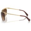 Lunettes de soleil de forme ovale, Sk7018, marron Lunettes de soleil de forme ovale, Sk7018, marron