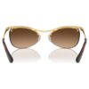 Lunettes de soleil de forme ovale, Sk7018, marron Lunettes de soleil de forme ovale, Sk7018, marron