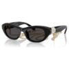 Lunettes de soleil de forme « Pillow », noires Lunettes de soleil de forme « Pillow », noires