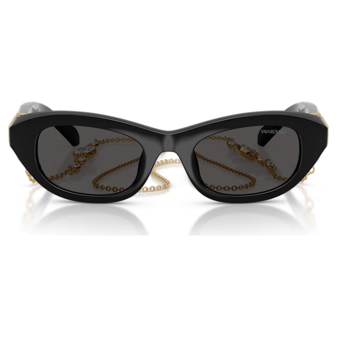 Lunettes de soleil de forme « Pillow », noires Lunettes de soleil de forme « Pillow », noires