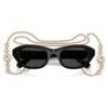 Lunettes de soleil de forme « Pillow », noires Lunettes de soleil de forme « Pillow », noires