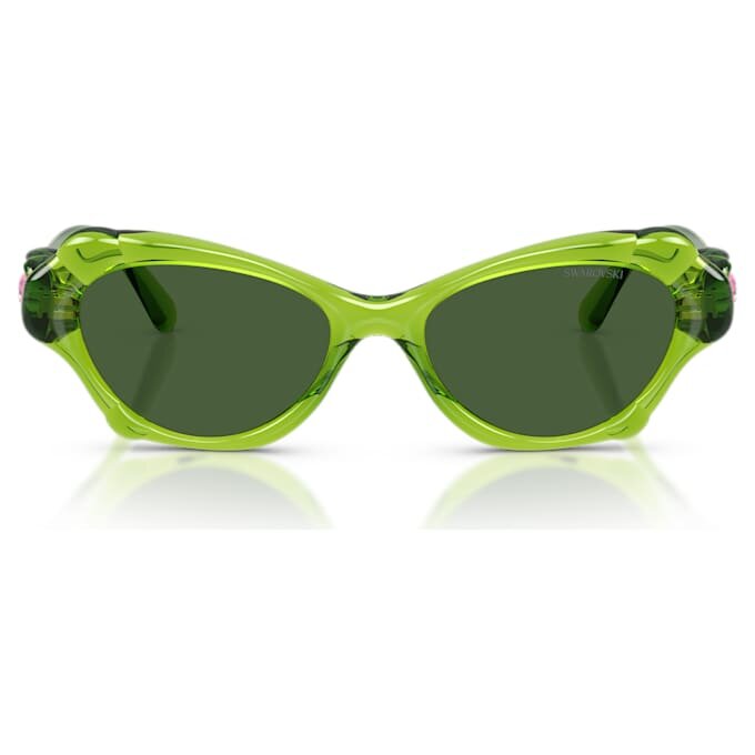 Lunettes de soleil de forme « Pillow », Sk6050, vertes Lunettes de soleil de forme « Pillow », Sk6050, vertes