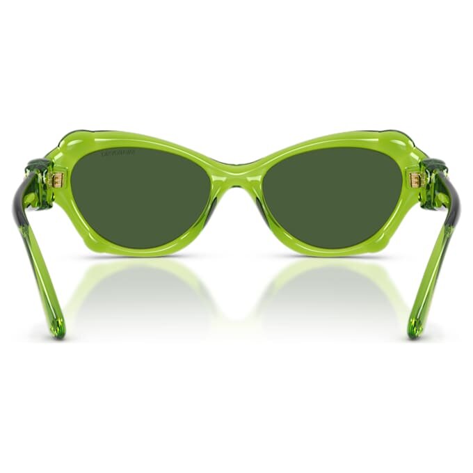Lunettes de soleil de forme « Pillow », Sk6050, vertes Lunettes de soleil de forme « Pillow », Sk6050, vertes