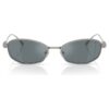 Lunettes de soleil de forme « Pillow », Sk7042, teinte argentée Lunettes de soleil de forme « Pillow », Sk7042, teinte argentée