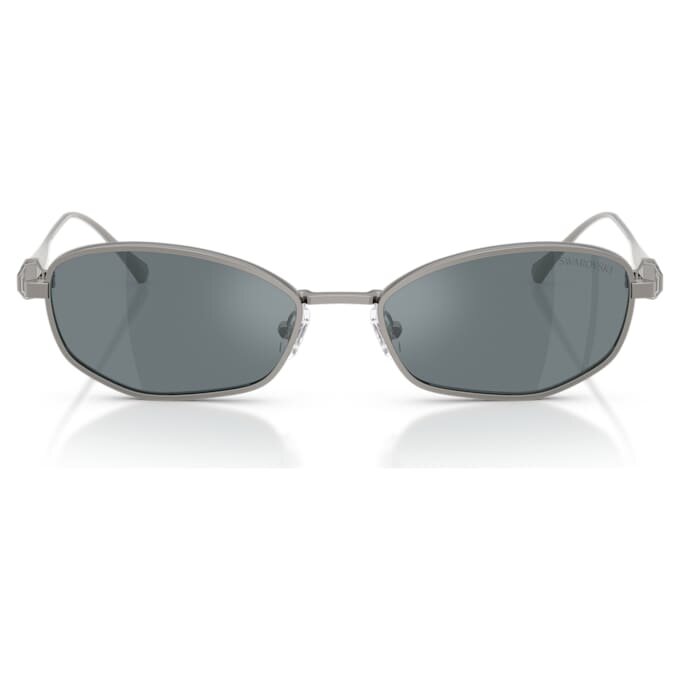 Lunettes de soleil de forme « Pillow », Sk7042, teinte argentée Lunettes de soleil de forme « Pillow », Sk7042, teinte argentée