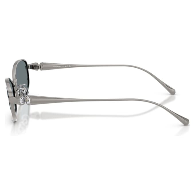 Lunettes de soleil de forme « Pillow », Sk7042, teinte argentée Lunettes de soleil de forme « Pillow », Sk7042, teinte argentée