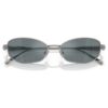 Lunettes de soleil de forme « Pillow », Sk7042, teinte argentée Lunettes de soleil de forme « Pillow », Sk7042, teinte argentée