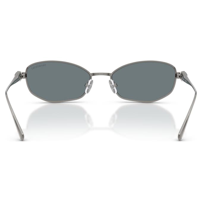 Lunettes de soleil de forme « Pillow », Sk7042, teinte argentée Lunettes de soleil de forme « Pillow », Sk7042, teinte argentée