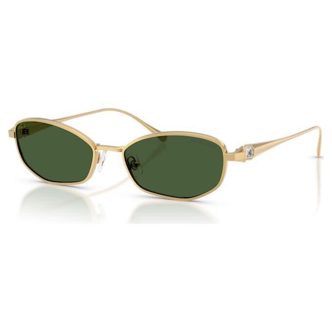 Lunettes de soleil de forme « Pillow », Sk7042, vertes Lunettes de soleil de forme « Pillow », Sk7042, vertes