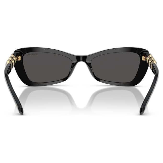 Lunettes de soleil en forme de papillon, Sk6033, noires Lunettes de soleil en forme de papillon, Sk6033, noires