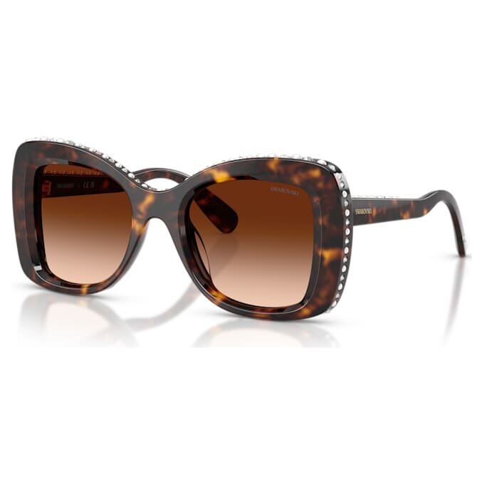 Lunettes de soleil en forme de papillon, Sk6062U, marron Lunettes de soleil en forme de papillon, Sk6062U, marron