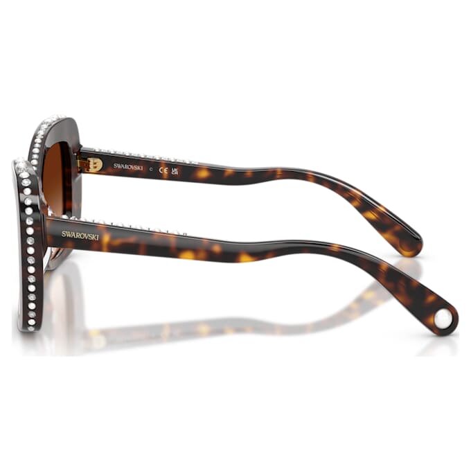 Lunettes de soleil en forme de papillon, Sk6062U, marron Lunettes de soleil en forme de papillon, Sk6062U, marron