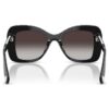 Lunettes de soleil en forme de papillon, Sk6062U, noires Lunettes de soleil en forme de papillon, Sk6062U, noires