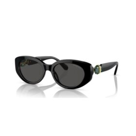 Lunettes de soleil forme œil-de-chat, Sk6002, noires Lunettes de soleil forme œil-de-chat, Sk6002, noires