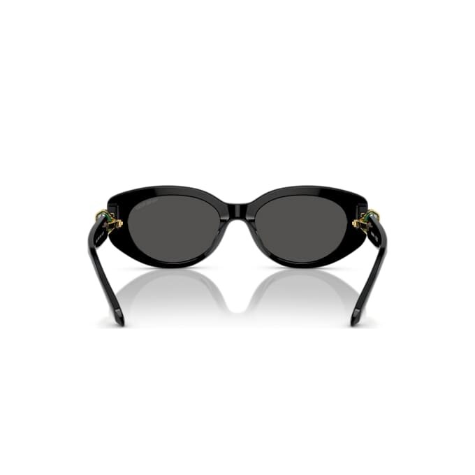 Lunettes de soleil forme œil-de-chat, Sk6002, noires Lunettes de soleil forme œil-de-chat, Sk6002, noires