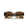Lunettes de soleil forme œil de chat, Sk6008, marron