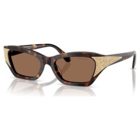 Lunettes de soleil forme œil de chat, Sk6029, marron
