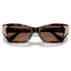 Lunettes de soleil forme œil de chat, Sk6029, marron