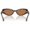 Lunettes de soleil forme œil de chat, Sk6045, marron