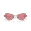 Lunettes de soleil forme œil de chat, Sk7003, rose