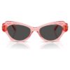 Lunettes de soleil forme « Pillow », Sk6050, rose Lunettes de soleil forme « Pillow », Sk6050, rose