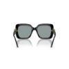 Lunettes de soleil oversize, forme carrée, SK6001, noires Lunettes de soleil oversize, forme carrée, SK6001, noires