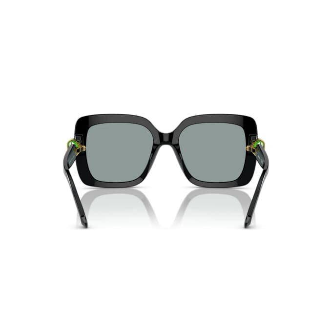Lunettes de soleil oversize, forme carrée, SK6001, noires Lunettes de soleil oversize, forme carrée, SK6001, noires