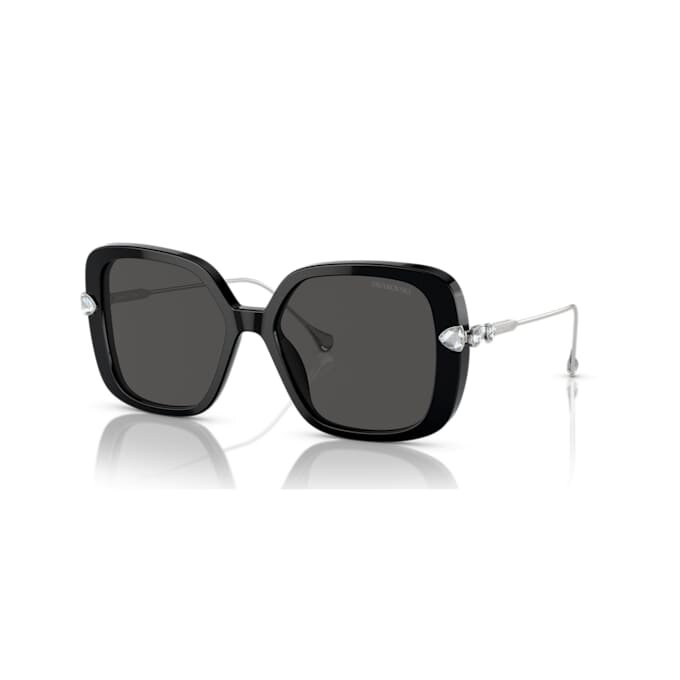 Lunettes de soleil oversize, forme carrée, Sk6011, noir Lunettes de soleil oversize, forme carrée, Sk6011, noir