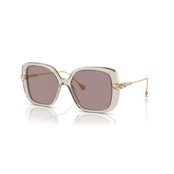 Lunettes de soleil oversize, forme carrée, Sk6011, violet Lunettes de soleil oversize, forme carrée, Sk6011, violet