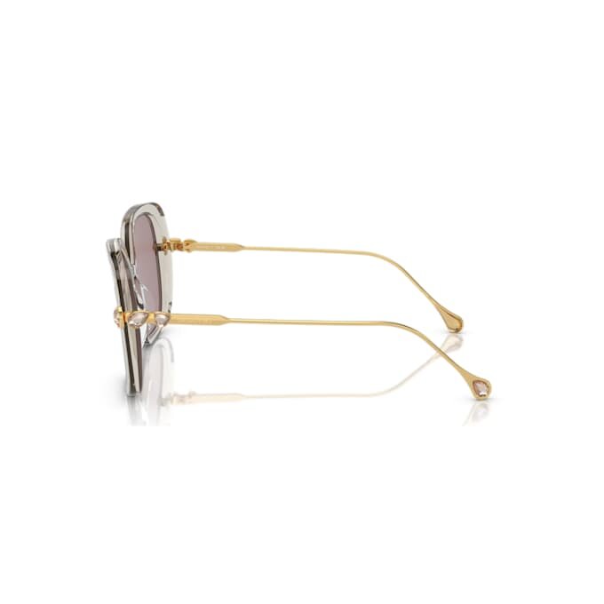 Lunettes de soleil oversize, forme carrée, Sk6011, violet Lunettes de soleil oversize, forme carrée, Sk6011, violet