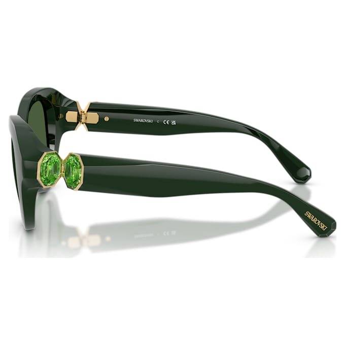 Lunettes de soleil rondes, vertes Lunettes de soleil rondes, vertes