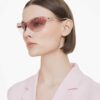 Masque de lunettes de soleil, rose Masque de lunettes de soleil, rose