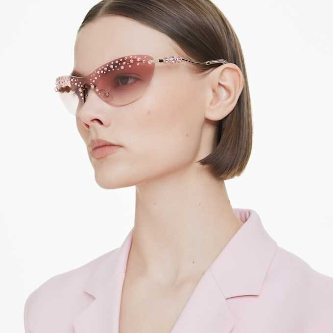 Masque de lunettes de soleil, rose Masque de lunettes de soleil, rose