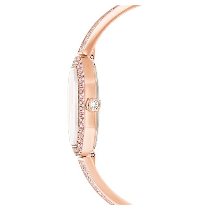 Montre-bracelet Dextera « Swiss Made », bracelet en métal, rose, plaqué or rose Montre-bracelet Dextera « Swiss Made », bracelet en métal, rose, plaqué or rose
