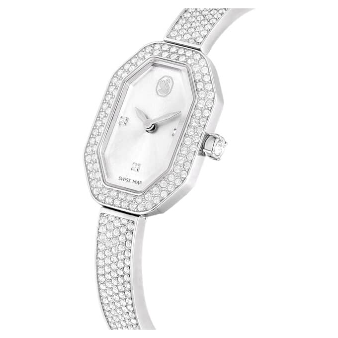 Montre-bracelet Dextera « Swiss Made », bracelet en métal, teinte argentée, acier inoxydable Montre-bracelet Dextera « Swiss Made », bracelet en métal, teinte argentée, acier inoxydable