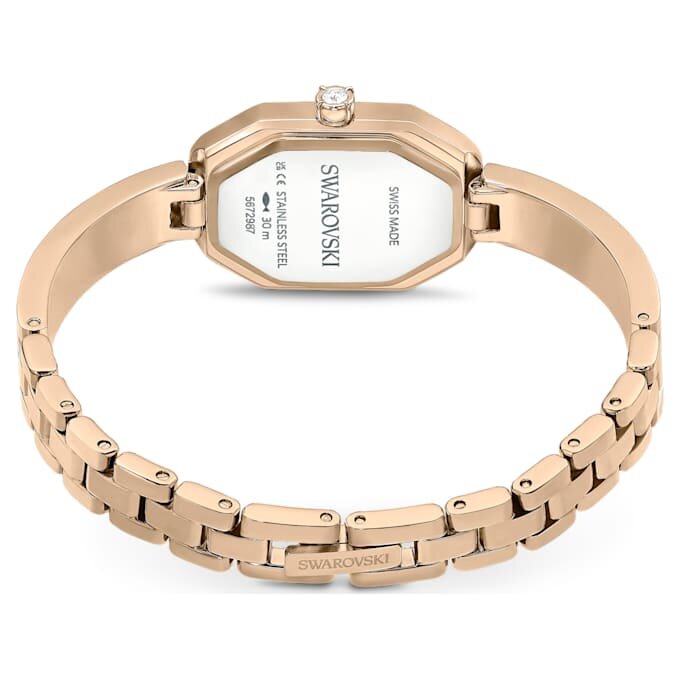 Montre-bracelet Dextera « Swiss Made », bracelet en métal, teinte or, finition champagne Montre-bracelet Dextera « Swiss Made », bracelet en métal, teinte or, finition champagne