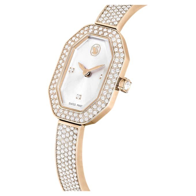 Montre-bracelet Dextera « Swiss Made », bracelet en métal, teinte or, finition champagne Montre-bracelet Dextera « Swiss Made », bracelet en métal, teinte or, finition champagne