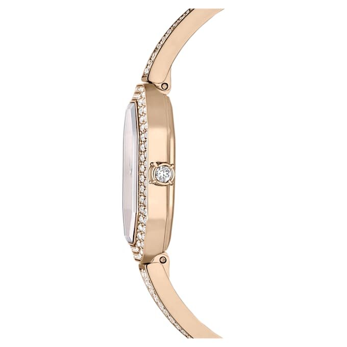Montre-bracelet Dextera « Swiss Made », bracelet en métal, teinte or, finition champagne Montre-bracelet Dextera « Swiss Made », bracelet en métal, teinte or, finition champagne