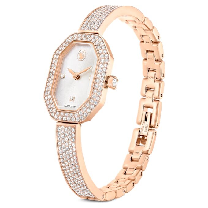 Montre-bracelet Dextera « Swiss Made », bracelet en métal, teinte or rose, finition teinte or rose Montre-bracelet Dextera « Swiss Made », bracelet en métal, teinte or rose, finition teinte or rose