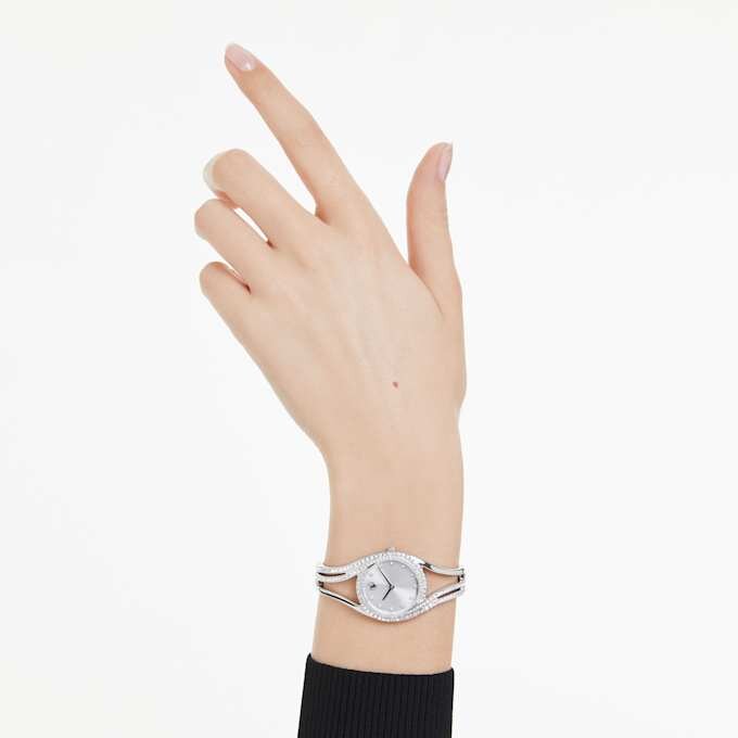 Montre-bracelet Hyperbola « Swiss Made », bracelet en métal, bleu, acier inoxydable Montre-bracelet Hyperbola « Swiss Made », bracelet en métal, bleu, acier inoxydable