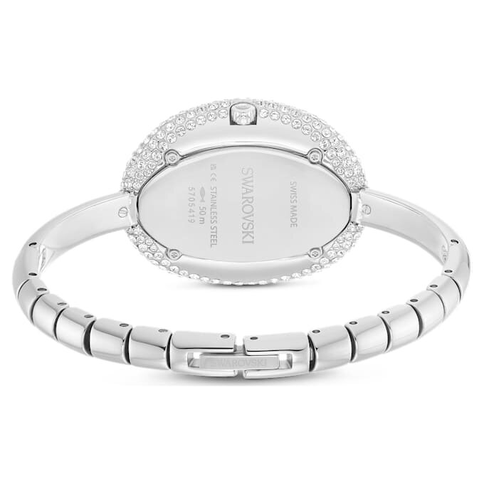 Montre-bracelet Imber « Swiss Made », bracelet en métal, teinte argentée, acier inoxydable Montre-bracelet Imber « Swiss Made », bracelet en métal, teinte argentée, acier inoxydable