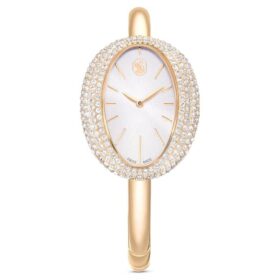 Montre-bracelet Imber « Swiss Made », bracelet en métal, teinte dorée, finition dorée champagne
