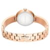 Montre-bracelet Matrix Pearl, fabrication suisse, bracelet en cristaux, blanc, finition dorée Montre-bracelet Matrix Pearl, fabrication suisse, bracelet en cristaux, blanc, finition dorée