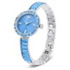 Montre-bracelet Matrix « Swiss Made », bracelet à cristaux, bleu, acier inoxydable Montre-bracelet Matrix « Swiss Made », bracelet à cristaux, bleu, acier inoxydable