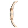 Montre-bracelet Matrix « Swiss Made », bracelet en cristaux, gris, finition or rose Montre-bracelet Matrix « Swiss Made », bracelet en cristaux, gris, finition or rose
