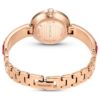Montre-bracelet Matrix « Swiss Made », bracelet en cristaux, rouge, finition ton or rose Montre-bracelet Matrix « Swiss Made », bracelet en cristaux, rouge, finition ton or rose